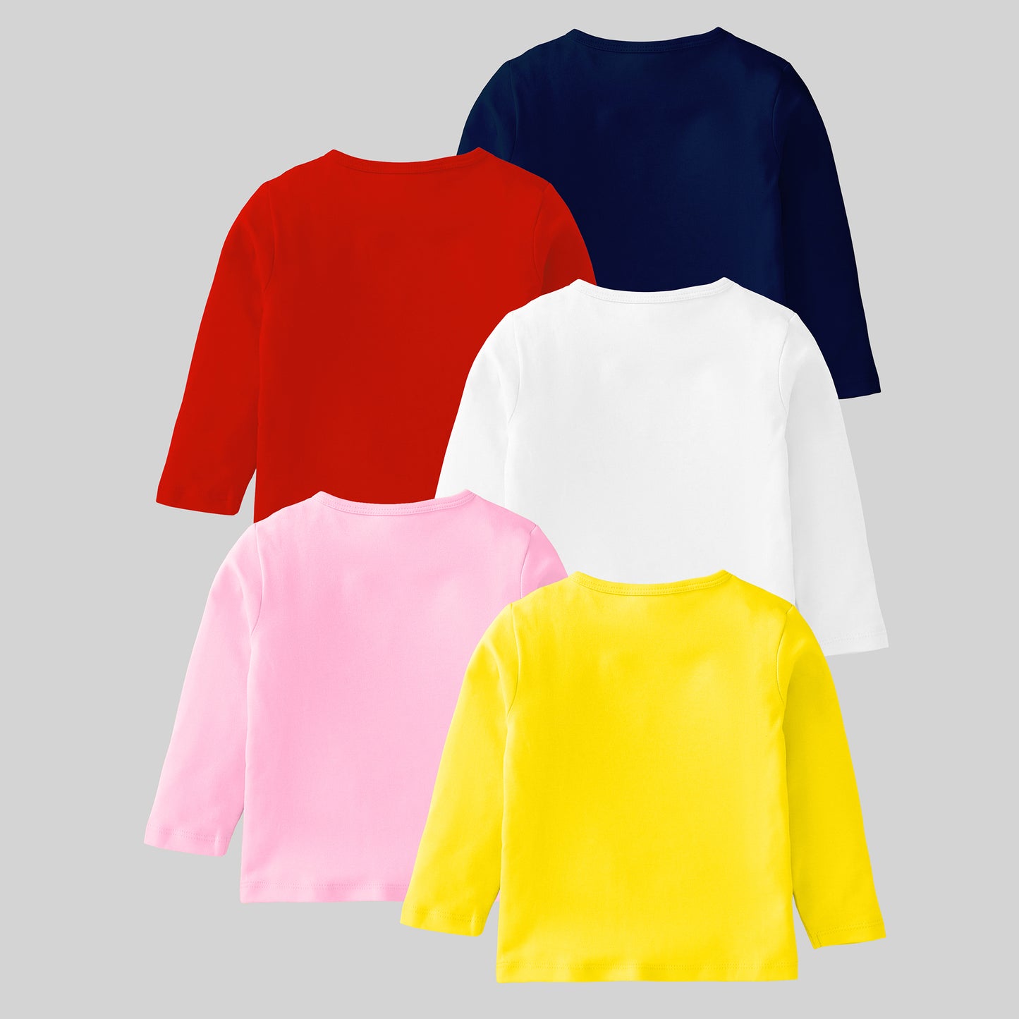 KUCHIPOO Girls Full Sleeves T-Shirts