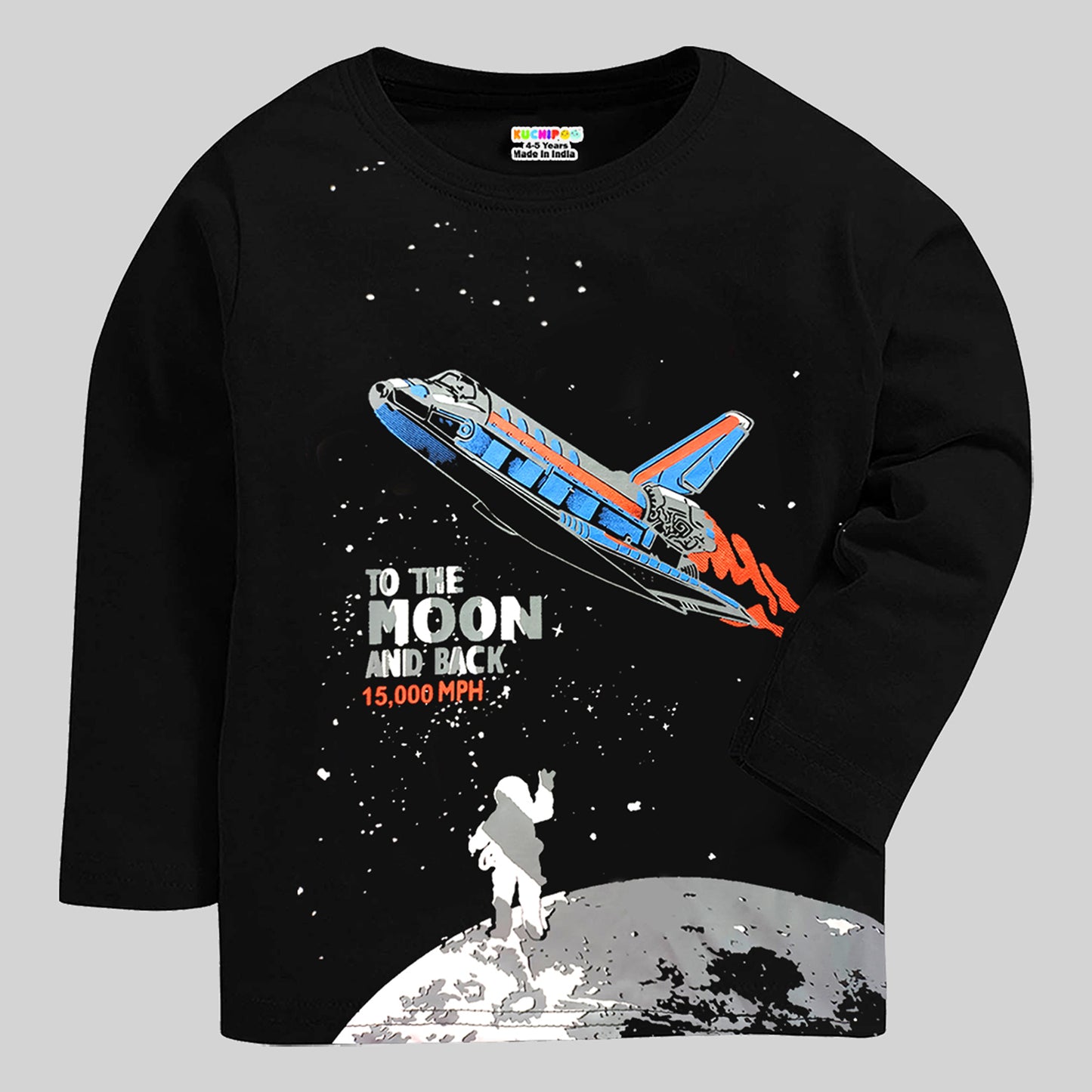 KUCHIPOO Boys Full Sleeves T-Shirts