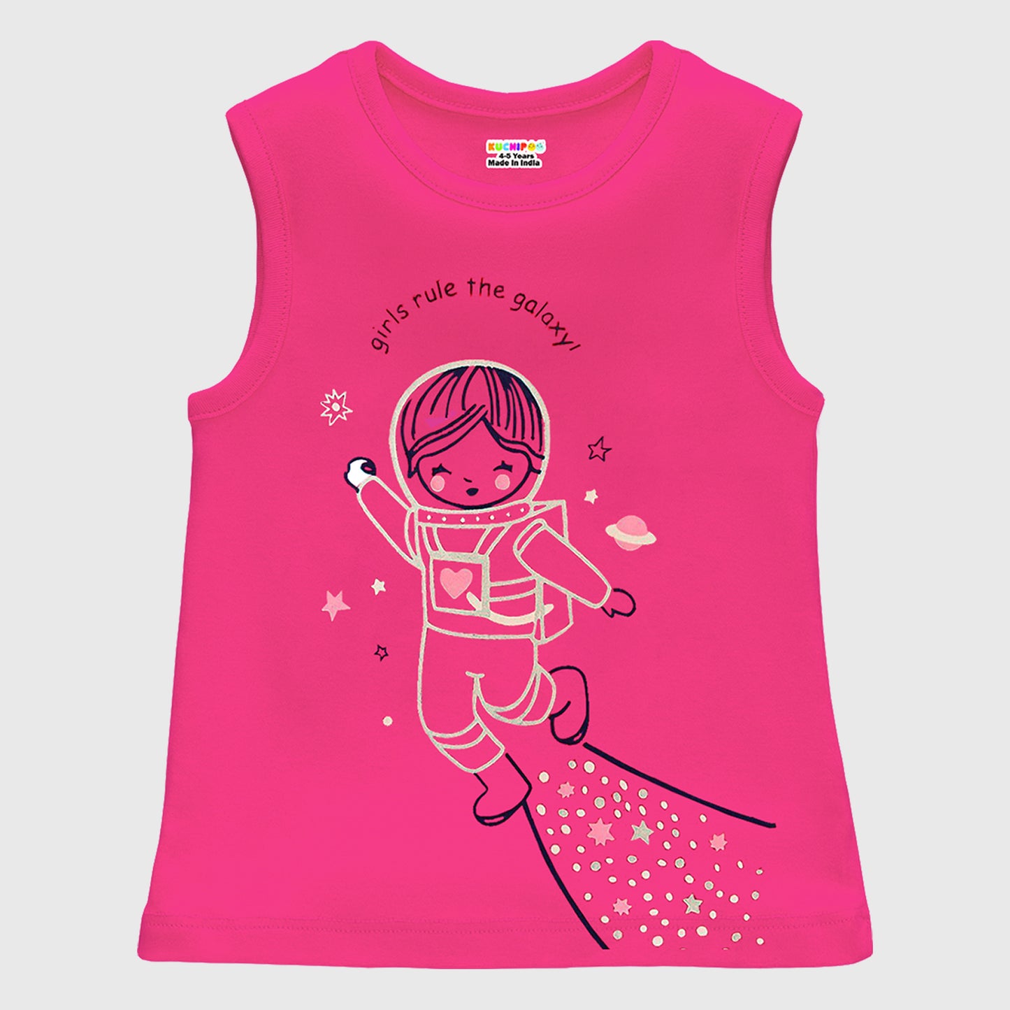 Kuchipoo Girls Sleeveless T-Shirts