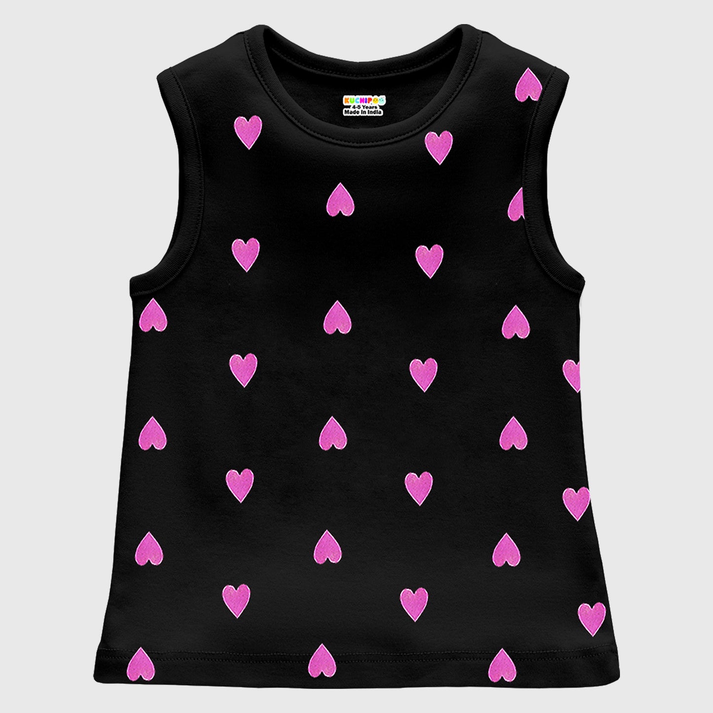 Kuchipoo Girls Sleeveless T-Shirts