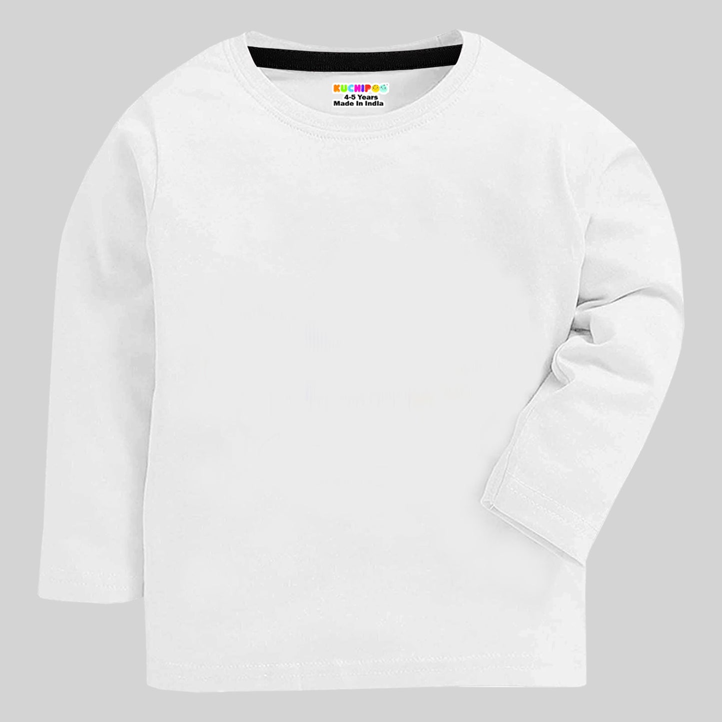 KUCHIPOO Boys  Full Sleeves T-Shirts