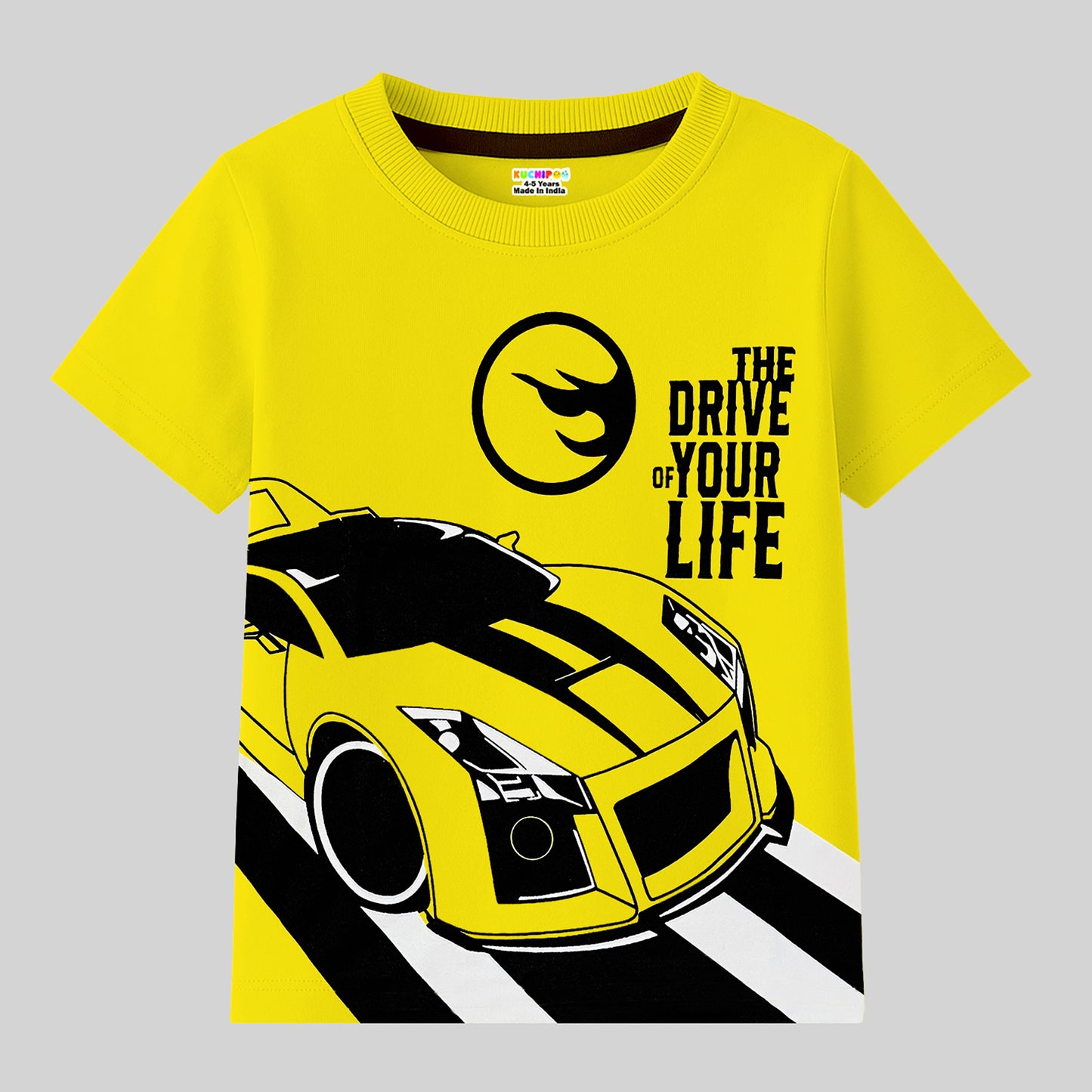 KUCHIPOO Boys Half Sleeves T-Shirts