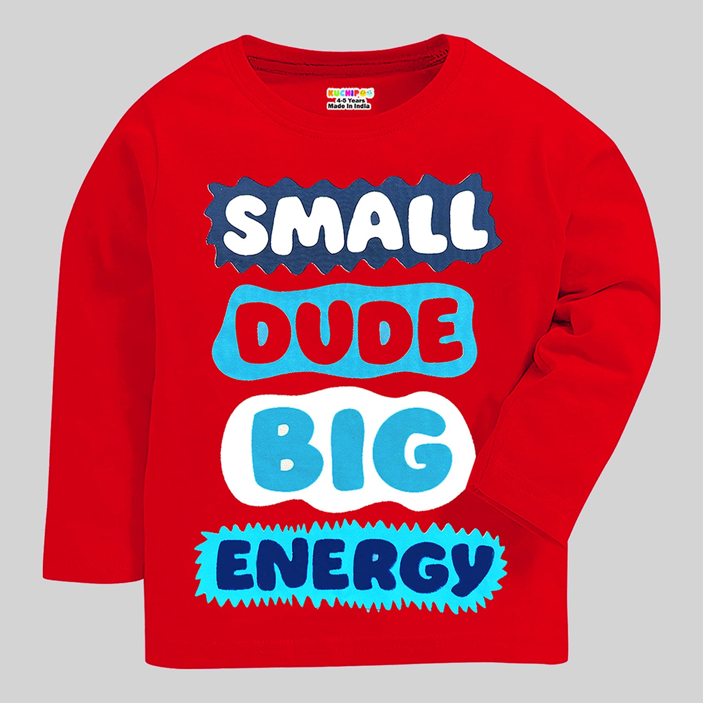 KUCHIPOO Boys Full Sleeves T-Shirts