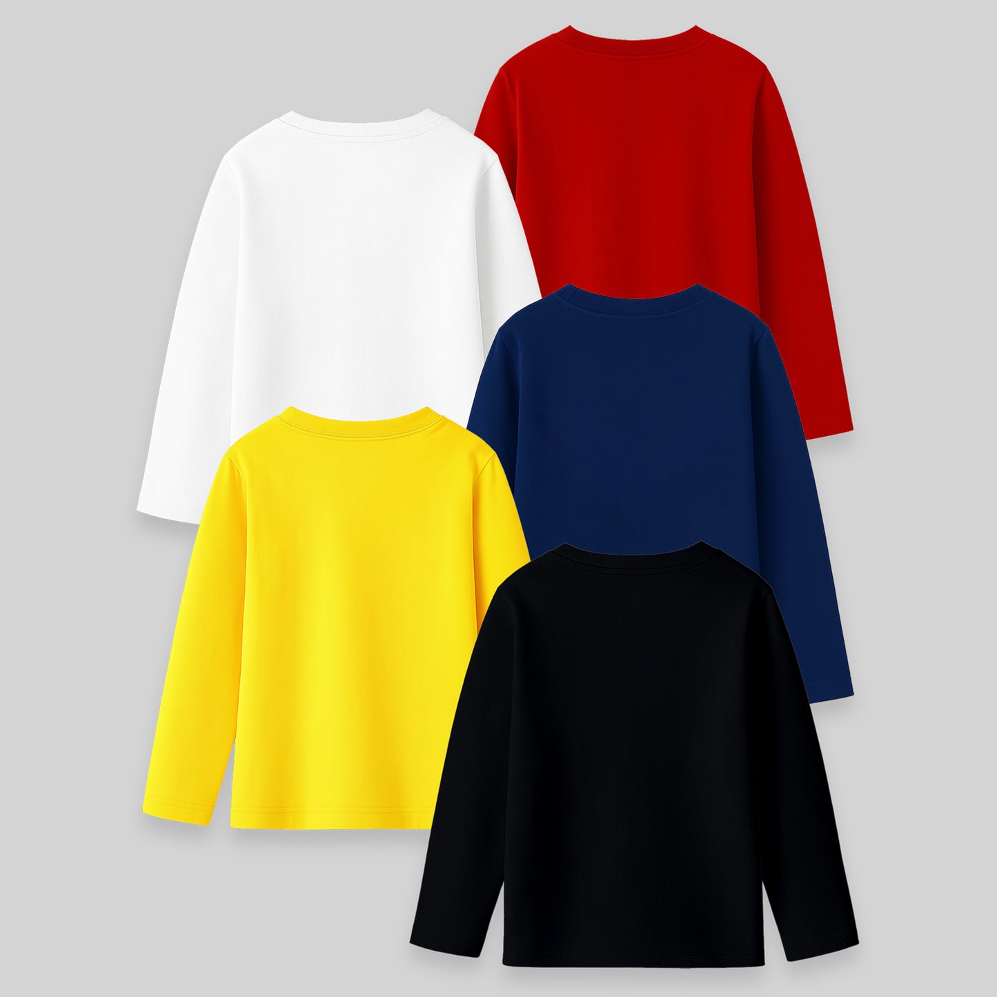 KUCHIPOO Boys Full Sleeves T-Shirts