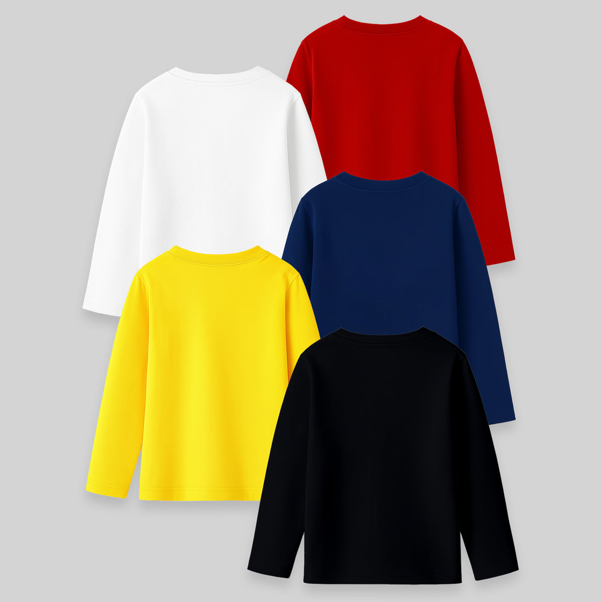 KUCHIPOO Boys Full Sleeves T-Shirts