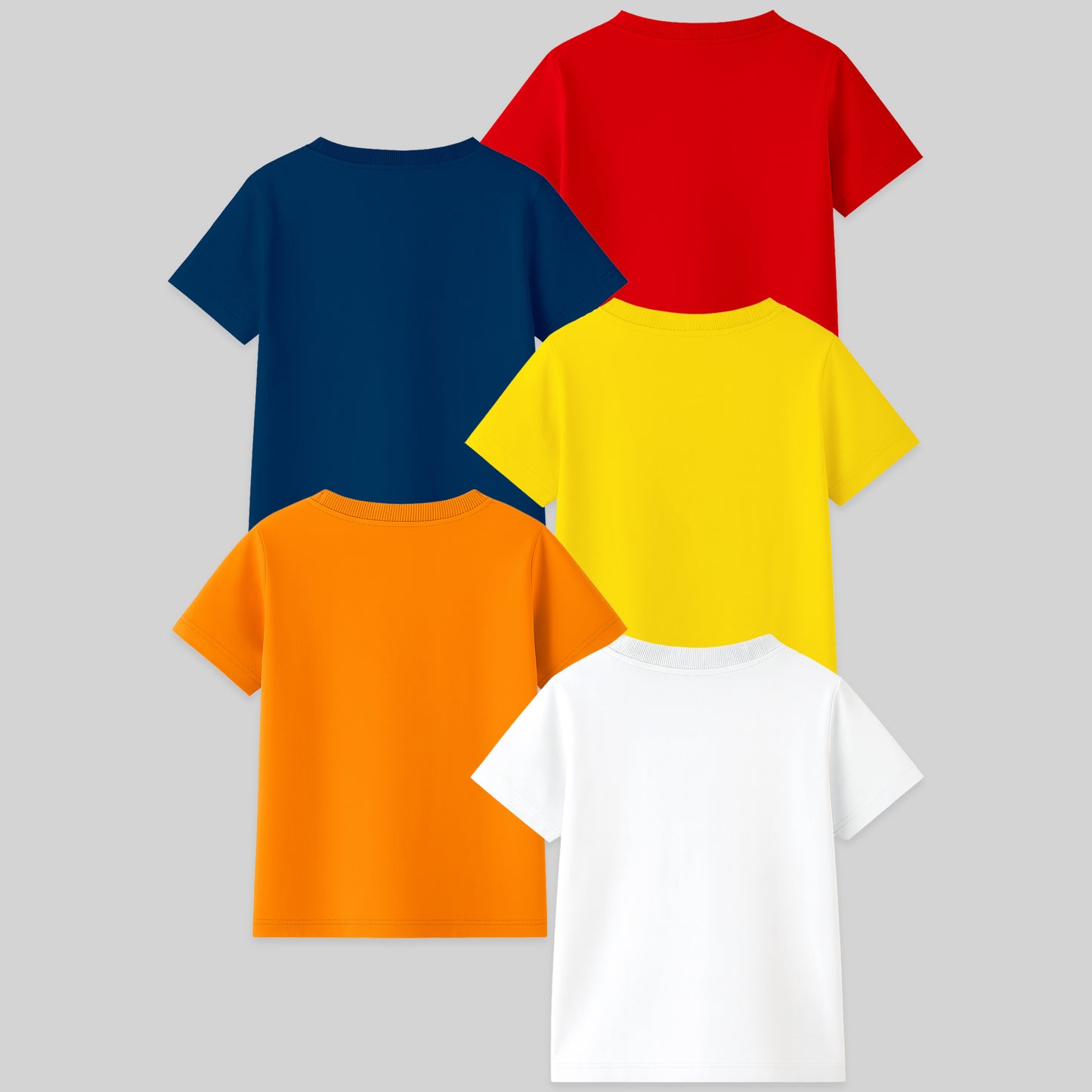 Kuchipoo Boys Half Sleeves Regular Fit Cotton T-Shirt