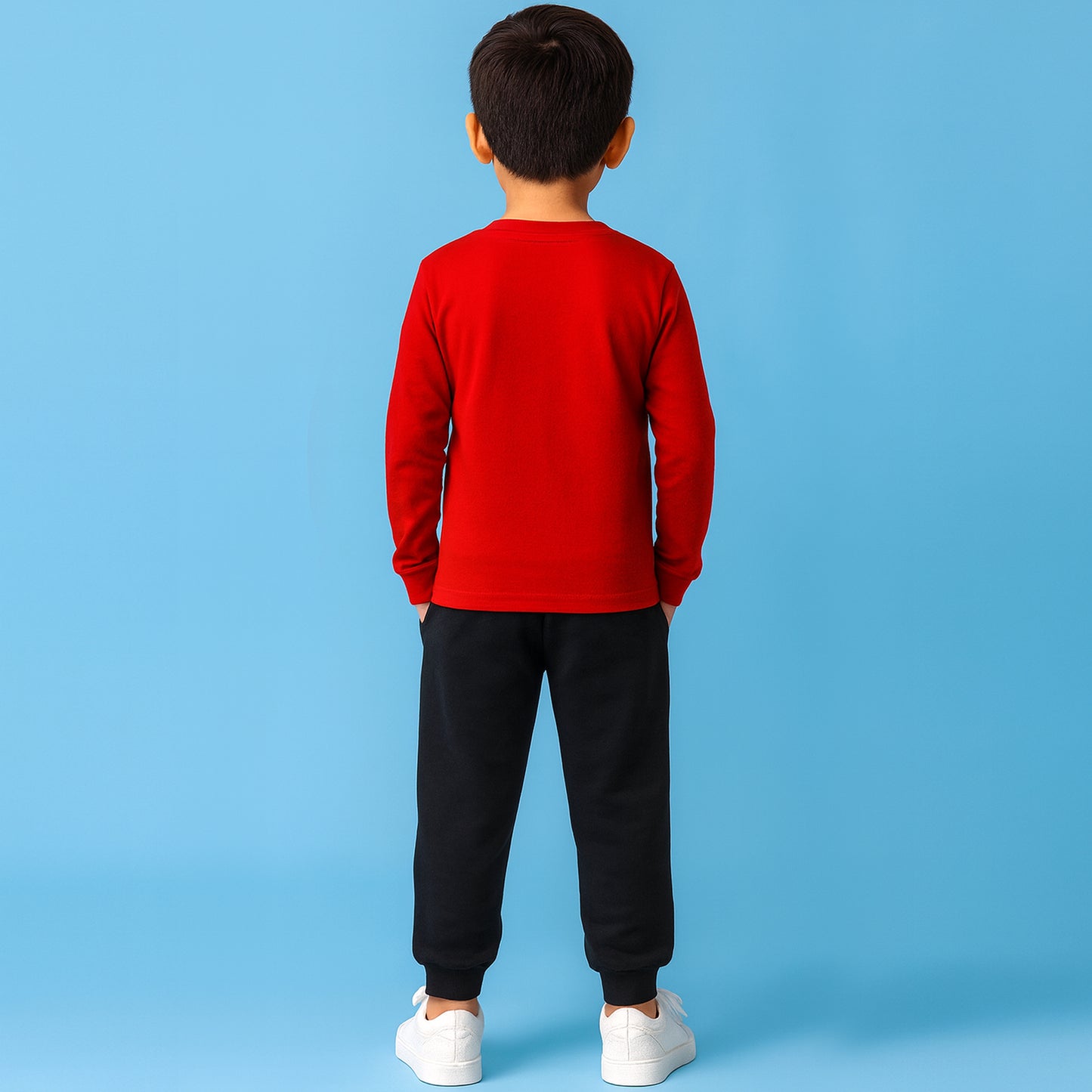 Kuchipoo Boys Regular Fit Cotton T-Shirt and Trackpant Set