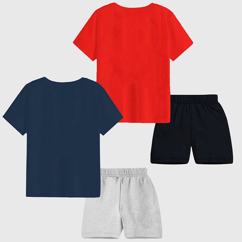 KUCHIPOO © MARVEL BOYS HALF SLEEVES T-SHIRTS AND SHORTS SET