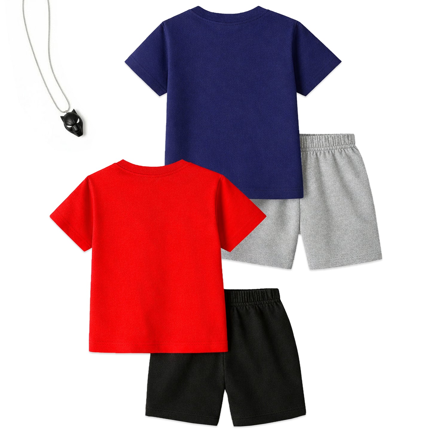 KUCHIPOO © MARVEL BOYS HALF SLEEVES T-SHIRTS AND SHORTS SET