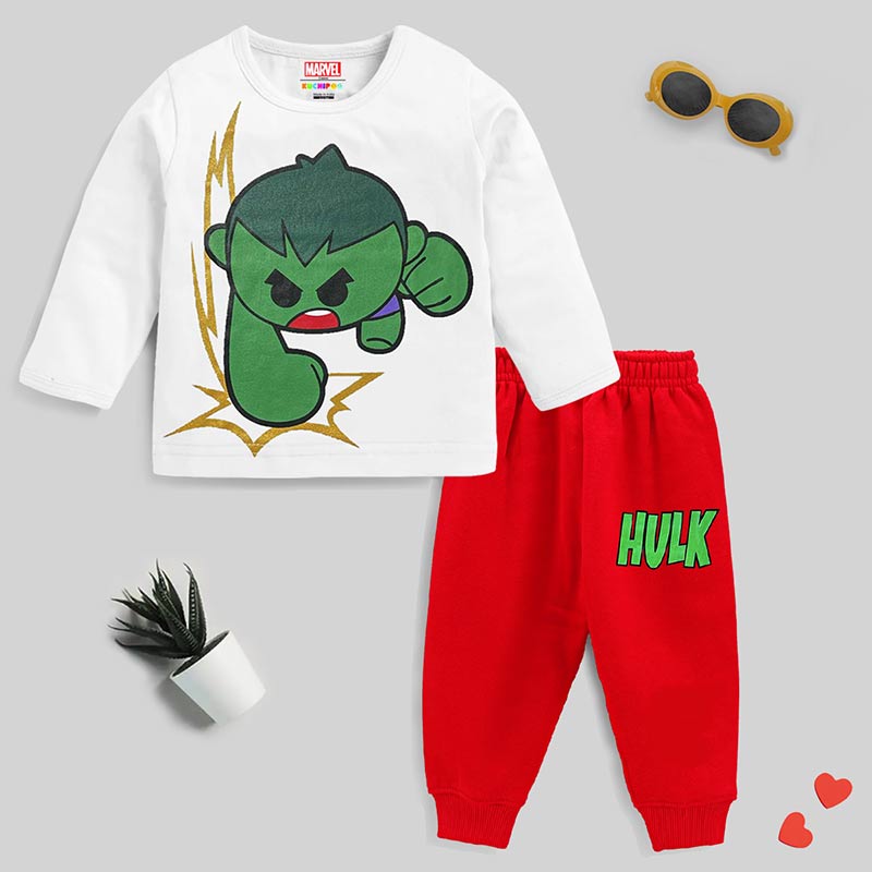 KUCHIPOO © Marvel Baby Boys T-Shirts and Pyjamas Set