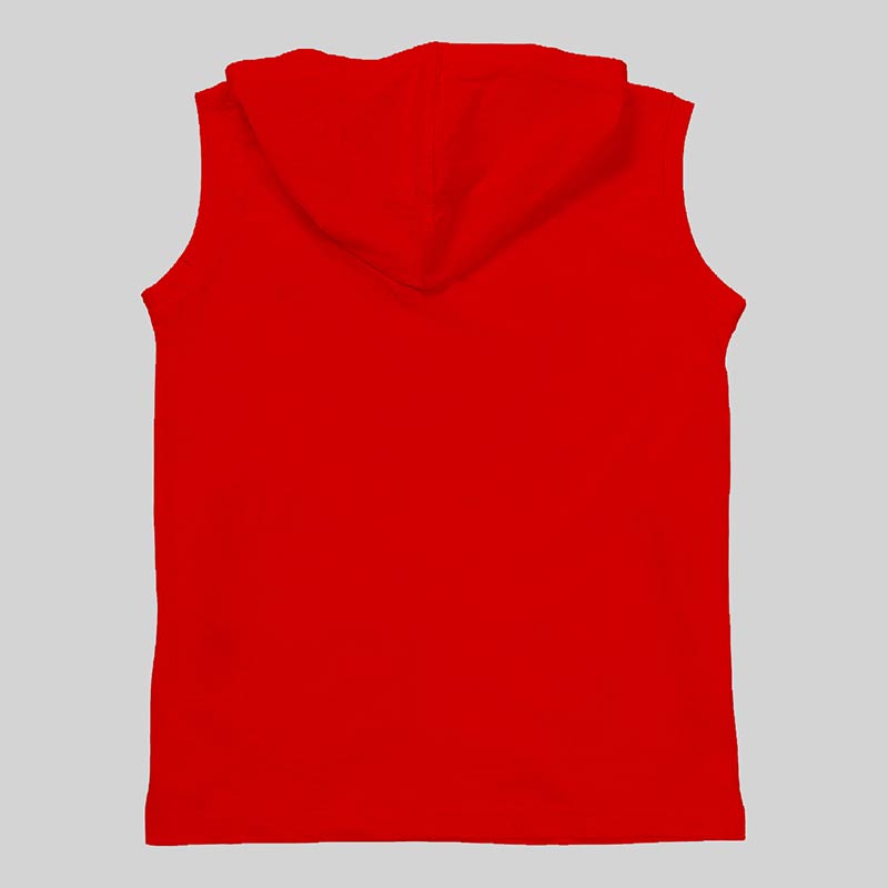 KUCHIPOO © MARVEL BOYS SLEEVELESS T-SHIRTS WITH HOOD