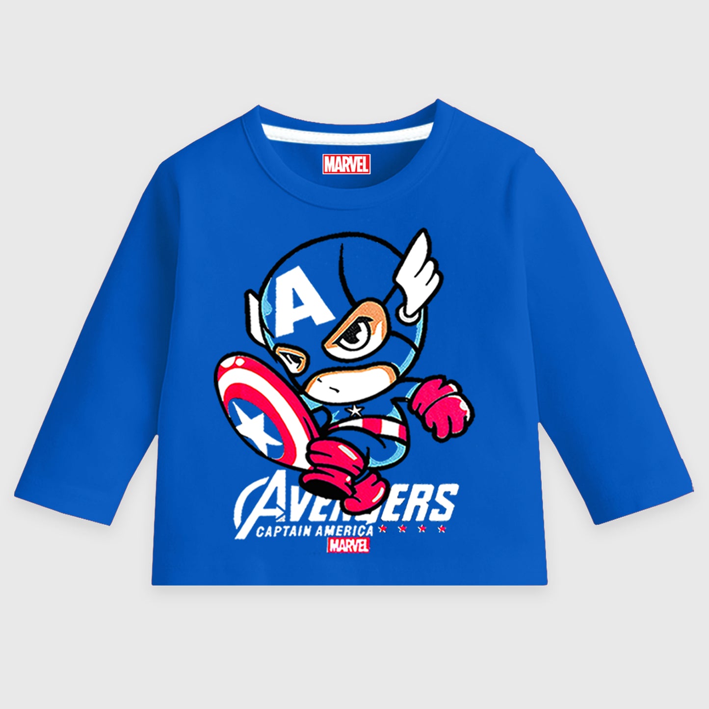Kuchipoo © Marvel Boys Full Sleeves Regular Fit Cotton T-Shirt