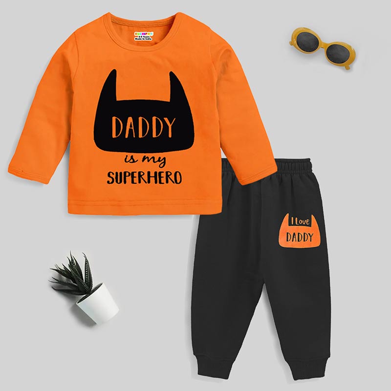 KUCHIPOO Baby Boys T-Shirts and Pyjamas Set