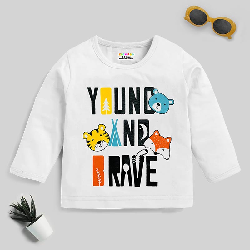 KUCHIPOO Baby Boys T-Shirts and Pyjamas Set