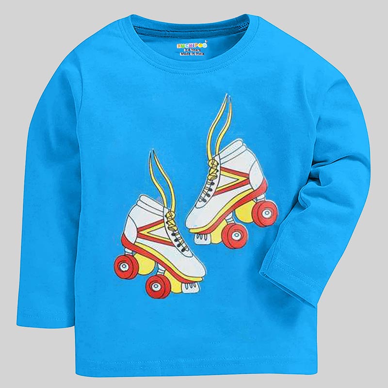 KUCHIPOO Boys Full Sleeves T-Shirts