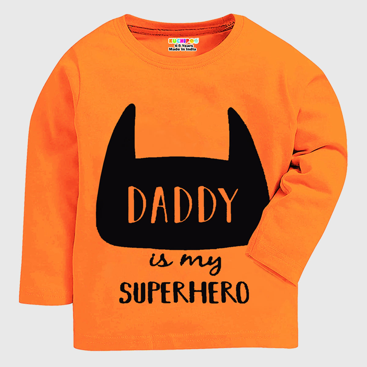 KUCHIPOO Baby Boys and Baby Girls Full Sleeves T-Shirts