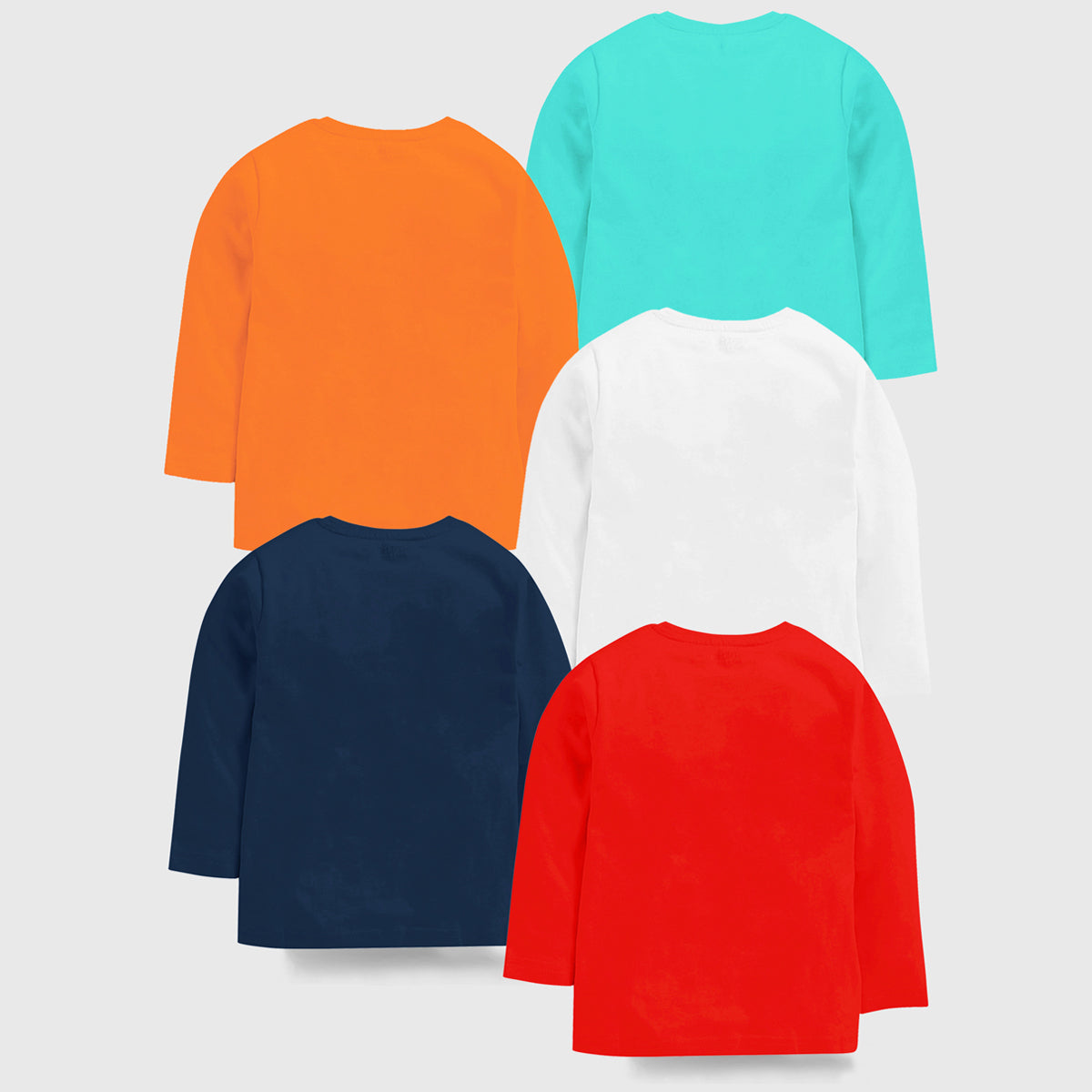 KUCHIPOO Baby Boys and Baby Girls Full Sleeves T-Shirts