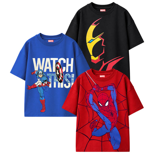 KUCHIPOO © MARVEL BOYS HALF SLEEVES T-SHIRTS