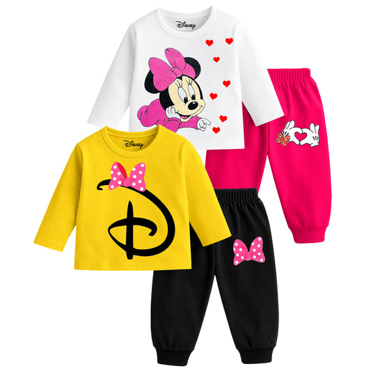 KUCHIPOO Â© Disney Baby Girls T-Shirts and Pyjamas Set