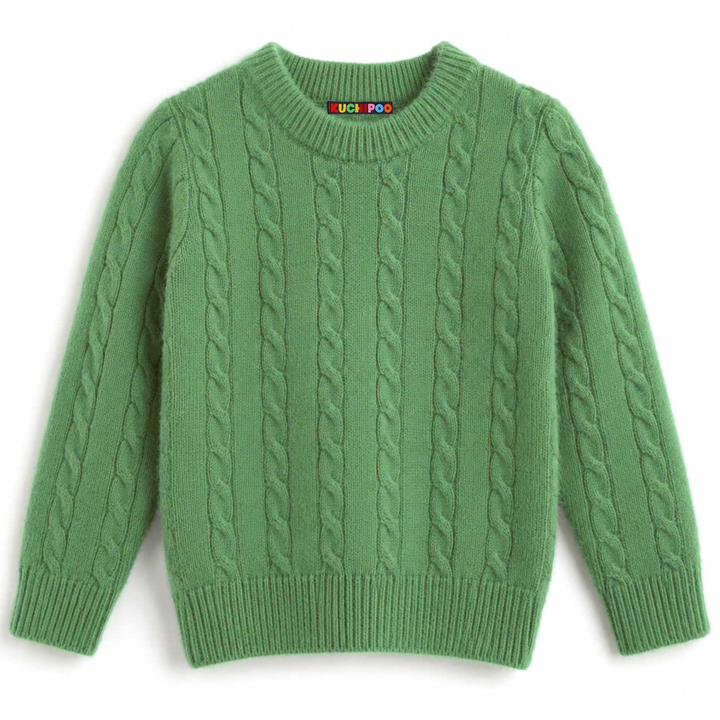 Kuchipoo Boys' Winter Wear Knitted Sweater | Full Sleeves Warm Pullover | Casual & Stylish Kids' Jumper