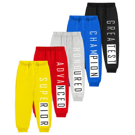 Kuchipoo Boys Track Pants - Pack of 5