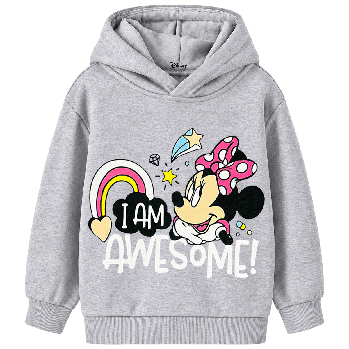 Kuchipoo Girls © Disney Regular Fit Winterwear Sweatshirt Multi-Colored