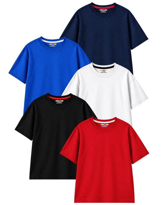 KUCHIPOO Boys Half Sleeves T-Shirts