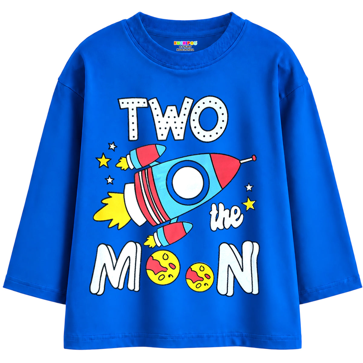 KUCHIPOO Baby Boys and Baby Girls Full Sleeves T-Shirts