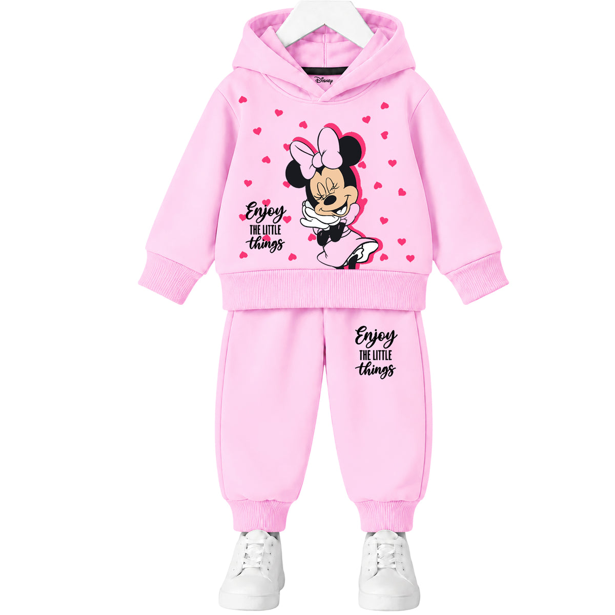 Kuchipoo © Disney Girls Hoodie and Jogger Set | Minnie Mouse Winterwear