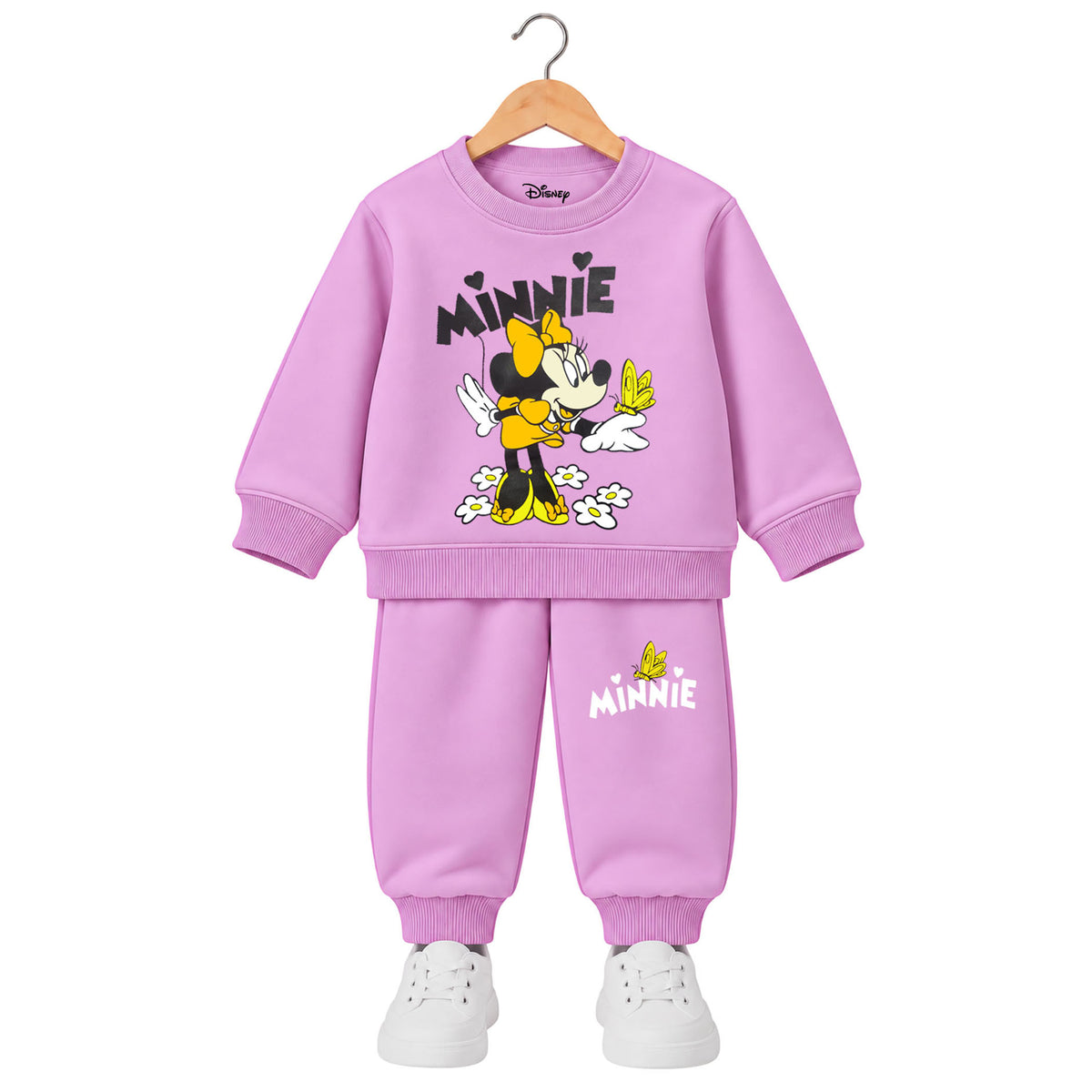 Kuchipoo © Disney Girls Sweatshirt and Jogger Set | Minnie Mouse Winterwear