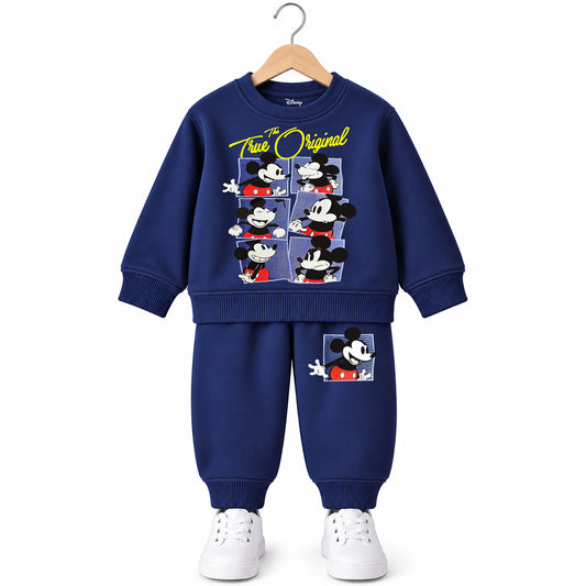 Kuchipoo © Disney Boys Sweatshirt and Jogger Set | Mickey Mouse Winterwear