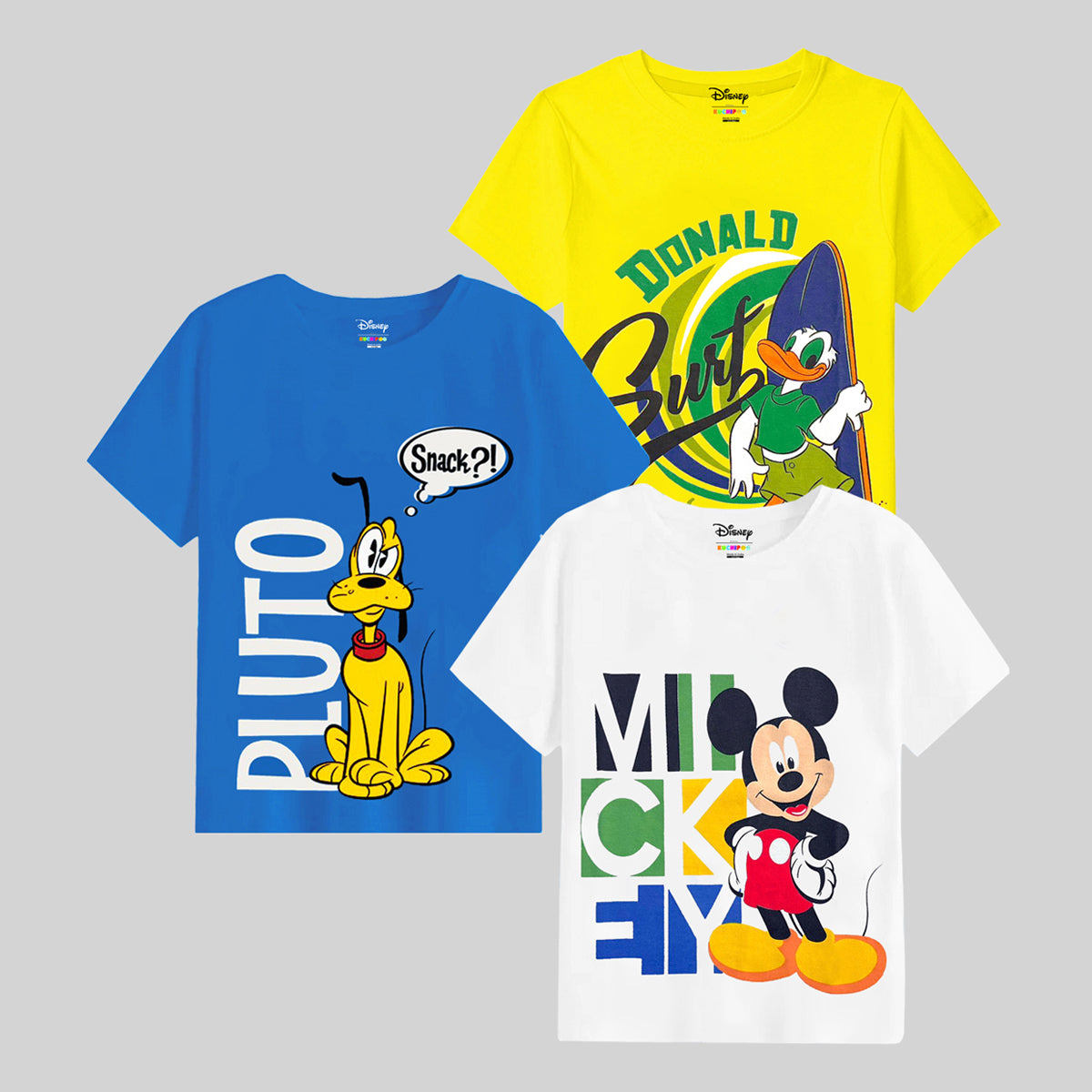 KUCHIPOO © DISNEY BOYS HALF SLEEVES T-SHIRTS