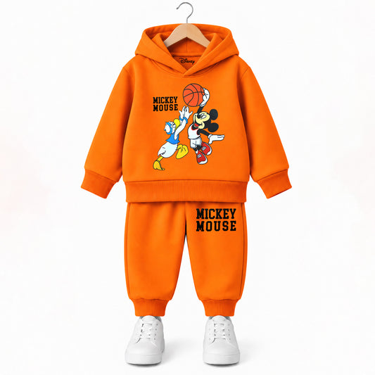 Kuchipoo © Disney Boys Hoodie and Jogger Set | Mickey Mouse Winterwear