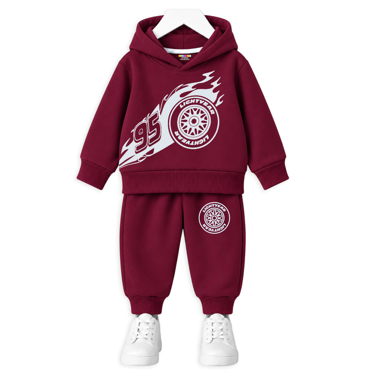 Kuchipoo Boys Hoodie and Jogger Set | Graphic Winterwear