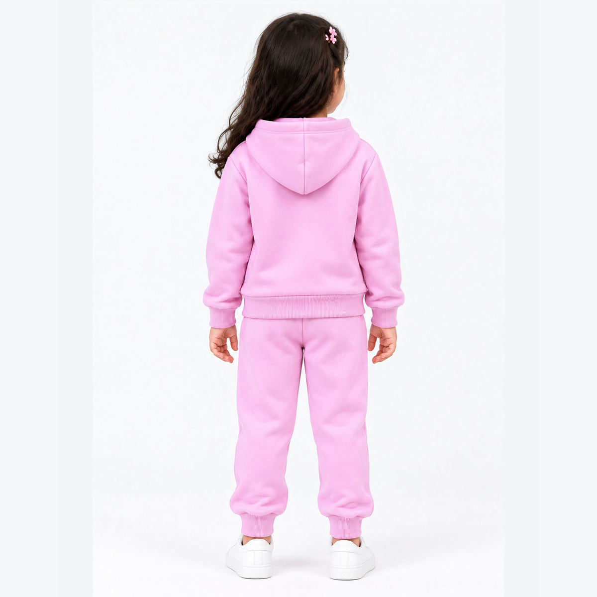 Kuchipoo Girls Hoodie and Jogger Set | Graphic Winterwear