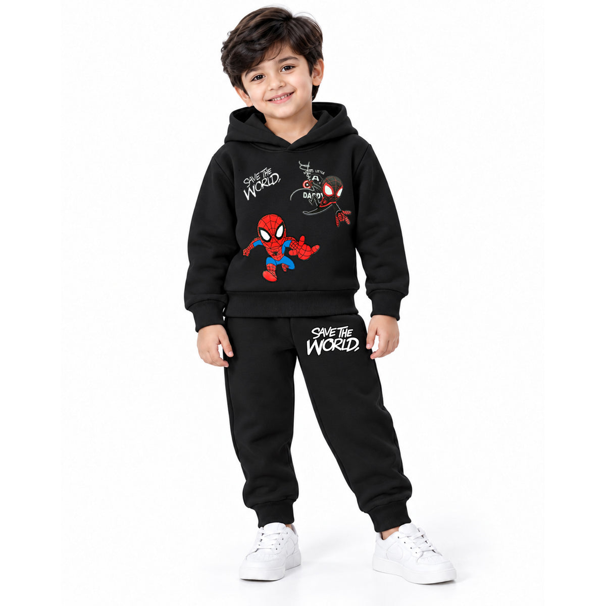 Kuchipoo © Marvel Boys Hoddie and Jogger Set | Spiderman Winterwear