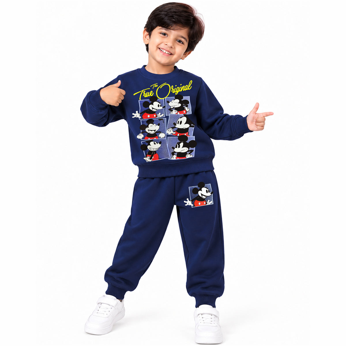 Kuchipoo © Disney Boys Sweatshirt and Jogger Set | Mickey Mouse Winterwear