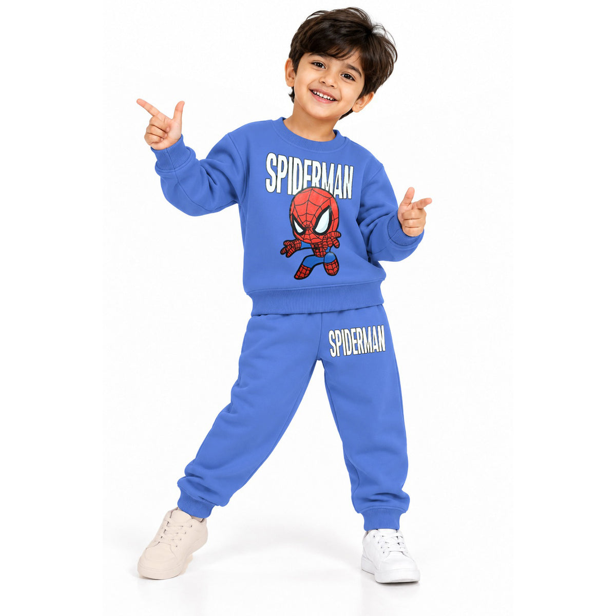 Kuchipoo © Marvel Boys Sweatshirt and Jogger Set | Spiderman Winterwear
