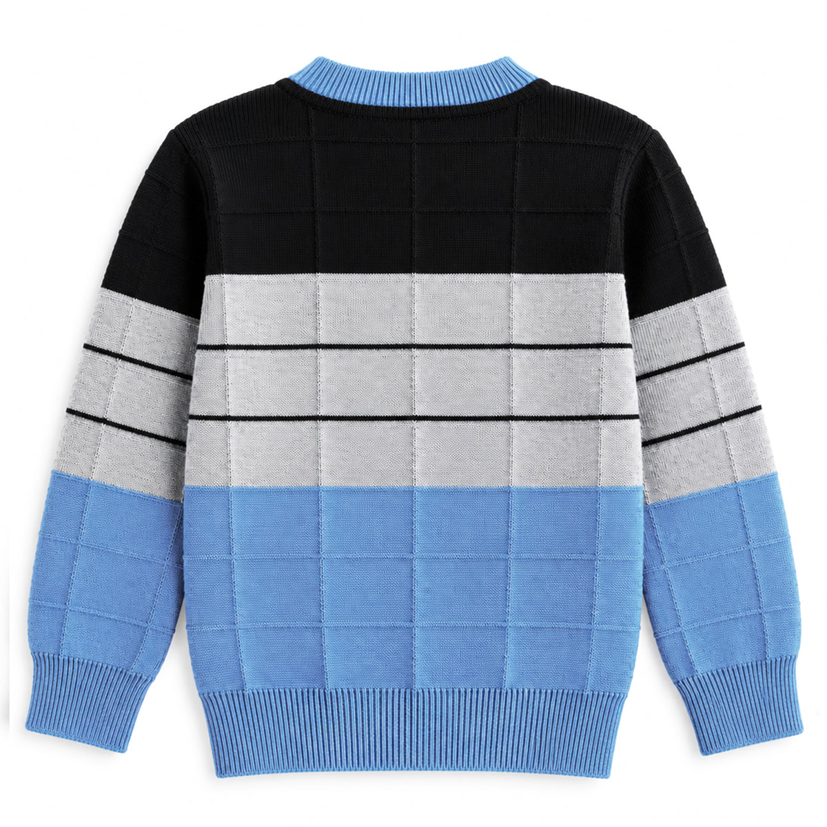 Kuchipoo Boys' Winter Wear Knitted Sweater | Full Sleeves Warm Pullover | Casual & Stylish Kids' Jumper