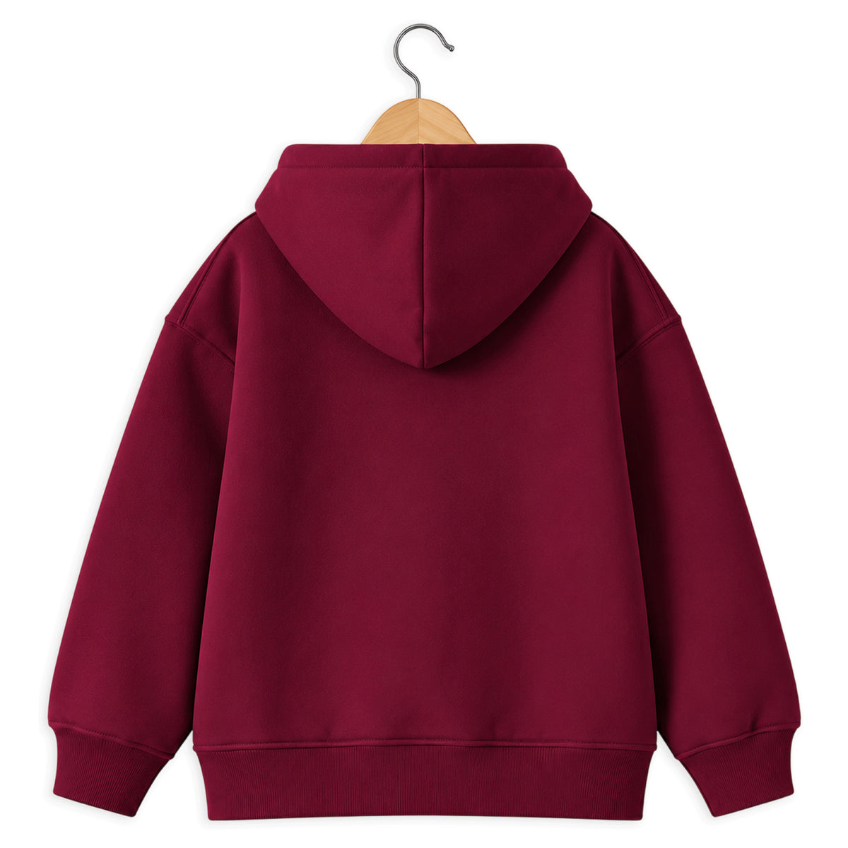 Kuchipoo Boys Printed Hooded Sweatshirt | Full Sleeve Pullover Hoodie with Ribbed Cuffs | Warm & Comfortable Casual Winter Wear for Kids