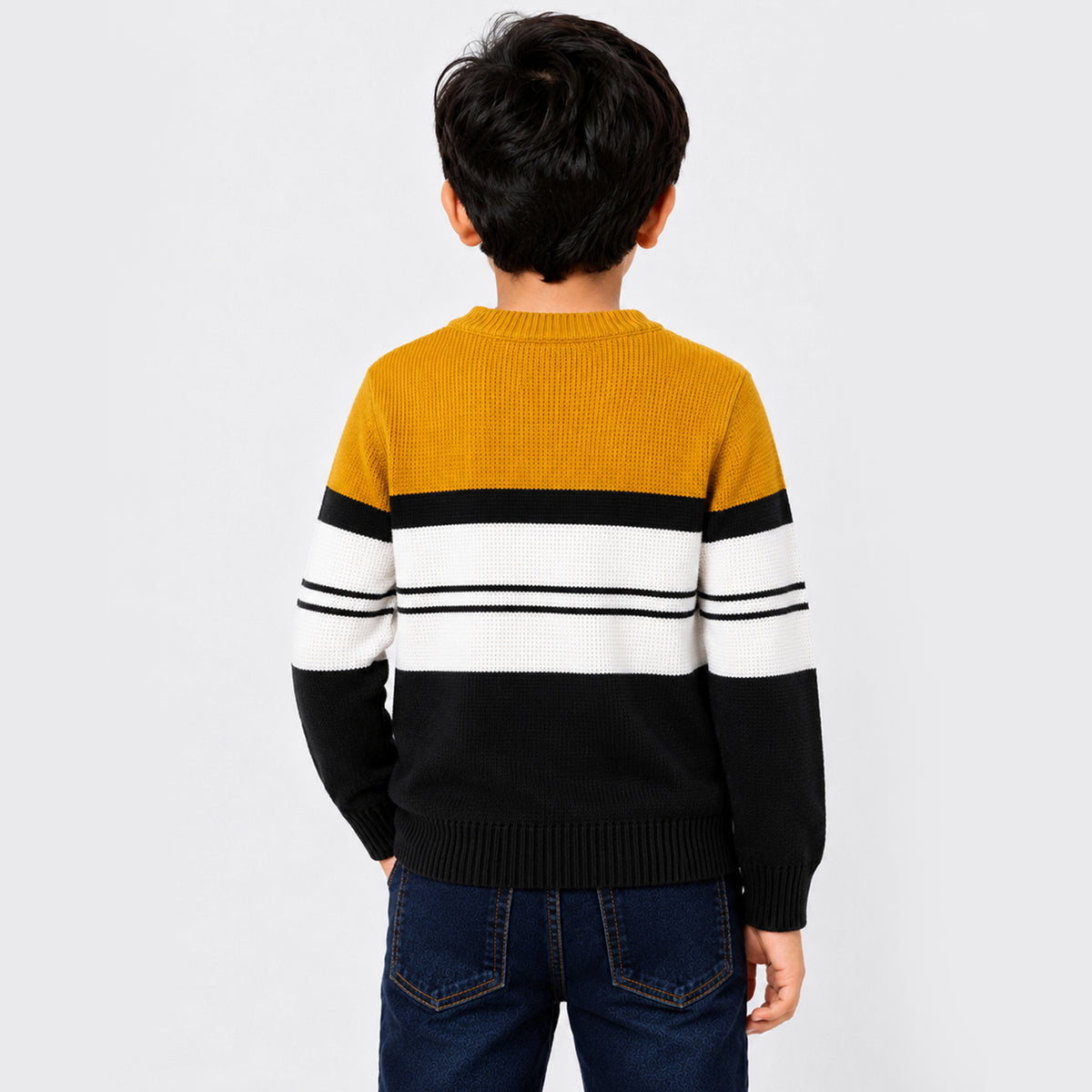 Kuchipoo Boys' Winter Wear Knitted Sweater | Full Sleeves Warm Pullover | Casual & Stylish Kids' Jumper