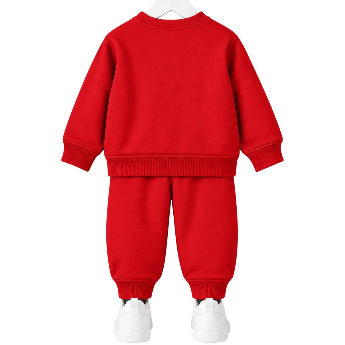 Kuchipoo Boys Printed Sweatshirt & Track Pant Set | Full Sleeve Winter Co-ord Set | Soft & Comfortable Casual Wear for Kids