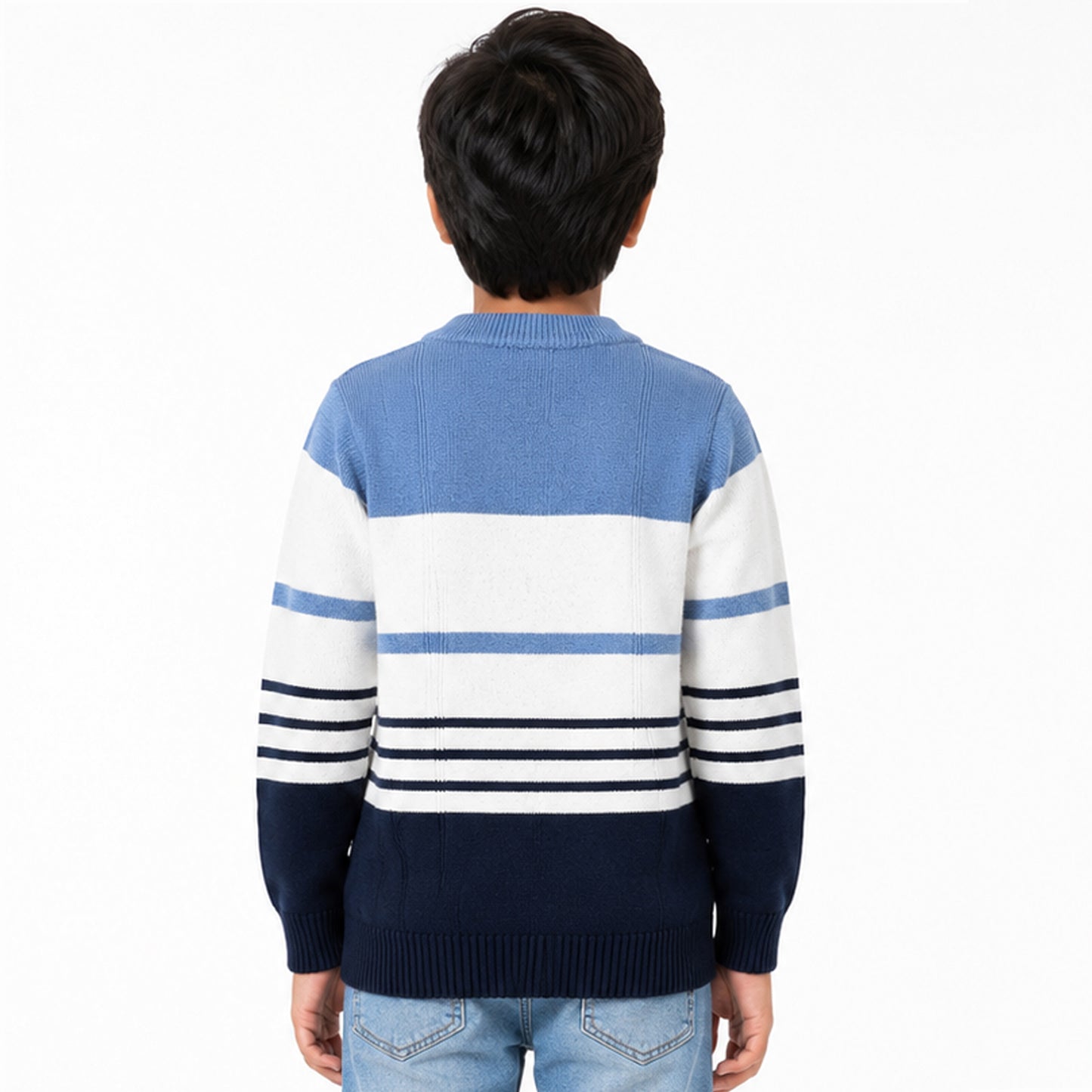 Kuchipoo Boys' Winter Wear Knitted Sweater | Full Sleeves Warm Pullover | Casual & Stylish Kids' Jumper