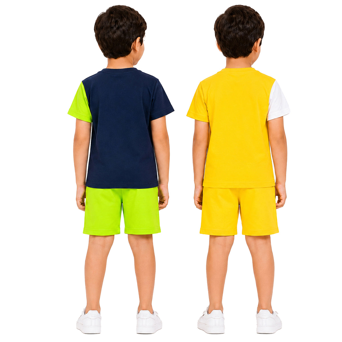 KUCHIPOO BOYS HALF SLEEVES T-SHIRTS AND SHORTS SET