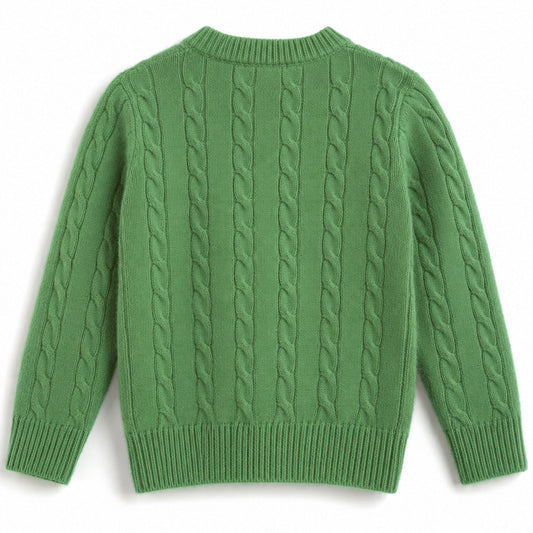 Kuchipoo Boys' Winter Wear Knitted Sweater | Full Sleeves Warm Pullover | Casual & Stylish Kids' Jumper