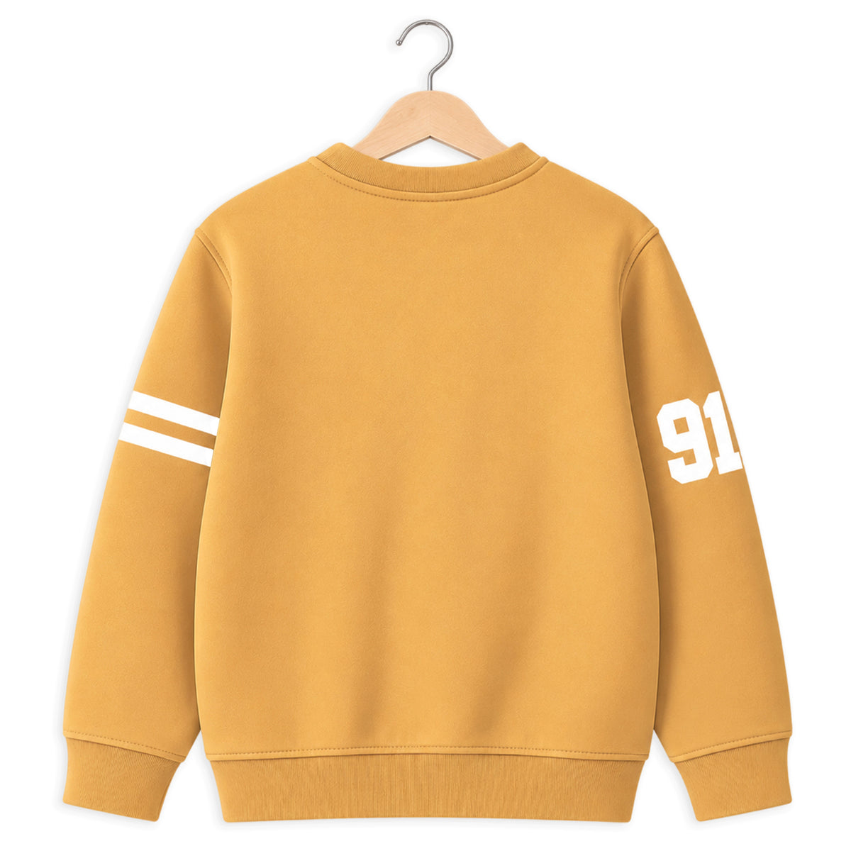 Kuchipoo Boys Graphic Printed Full Sleeve Round Neck Sweatshirt | Regular Fit Winterwear