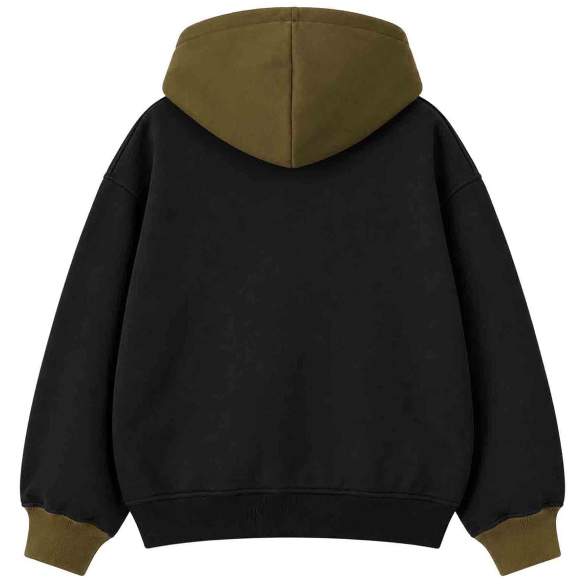 Kuchipoo Boys Printed Hooded Sweatshirt | Full Sleeve Zipper Hoodie with Kangaroo Pocket & Ribbed Cuffs | Warm & Comfortable Casual Winter Wear for Kids