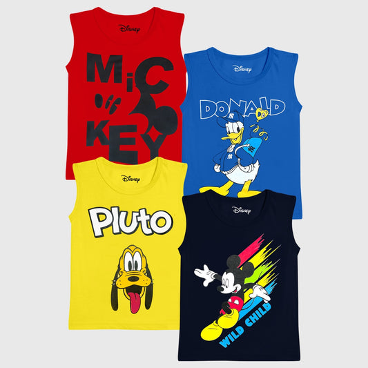 KUCHIPOO @Disney Boys Sleeves less T-Shirts