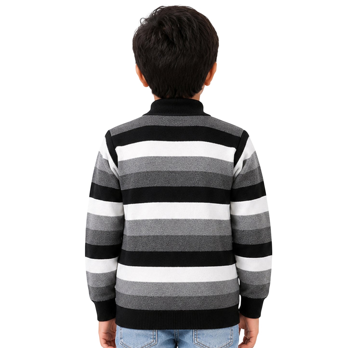 Kuchipoo Boys' Winter Wear Knitted Sweater | Full Sleeves Warm Pullover | Casual & Stylish Kids' Jumper