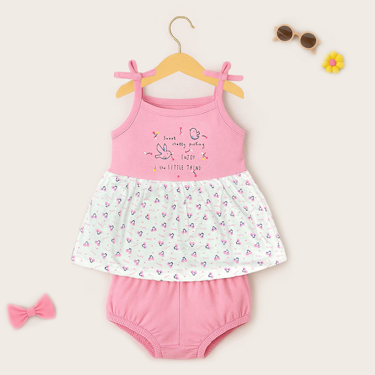 Kuchipoo Girls Regular Fit Sleeveless  Dress